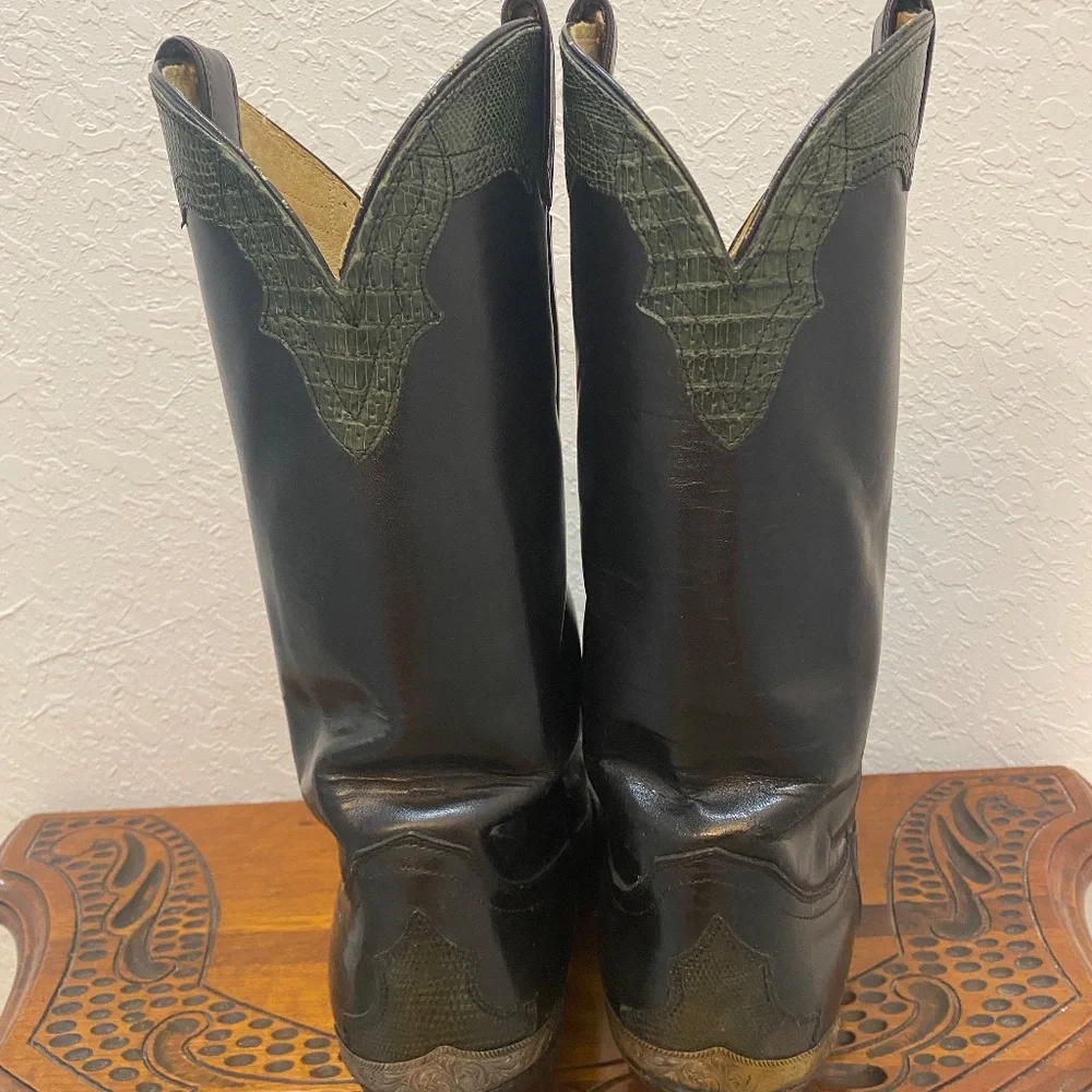 Justin Men's Cowboy Western Boots,‎ Size 10